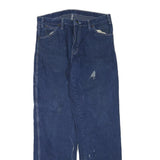 DICKIES Mens Jeans Blue Regular Straight Denim Medium W34 L34 Workwear Pants