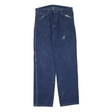 DICKIES Mens Jeans Blue Regular Straight Denim Medium W34 L34 Workwear Pants