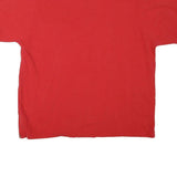 BURBERRY Mens Red Polo Shirt 2XL Cotton Blend Short Sleeve Classic Fit