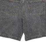 WESTERN STAR Mens Shorts Black Casual XL W34 Cotton Blend Classic Fit Zip Pocket