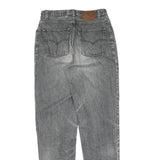 LEVI'S Womens Regular Fit Grey Denim Straight Jeans W31 L34 Classic Cotton Zip