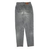 LEVI'S Womens Regular Fit Grey Denim Straight Jeans W31 L34 Classic Cotton Zip