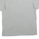 NIKE Mens Grey Graphic T-Shirt L Short Sleeve Crew Neck Logo Cotton Casual
