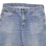 WRANGLER Mens Denim Blue Casual Shorts 2XL W36 Classic Fit Cotton Blend
