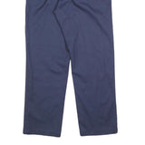 DICKIES Mens Cotton Blend Navy Regular Straight Trousers W36 L32 Workwear