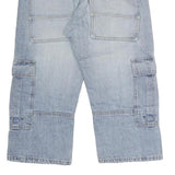 CLOCKHOUSE Mens Shorts Blue Cargo L W36 Comfortable Casual Cotton