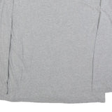 NAUTICA Mens Grey Long Sleeve Crew Neck Cotton Blend T-Shirt M Casual Comfort