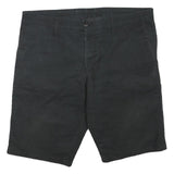 CARHARTT Mens Black Casual Shorts XL W38 Cotton Blend Comfortable Fit