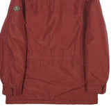 ROADSIGN Mens Red Jacket S Polyester Plain Zip Outdoor Casual Lightweight