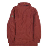 ROADSIGN Mens Red Jacket S Polyester Plain Zip Outdoor Casual Lightweight