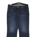 LEVI'S Womens Regular Fit Blue Denim Rinse Jeans W39 L31 Classic Cotton Blend