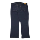 LEVI'S Womens Regular Fit Blue Denim Rinse Jeans W39 L31 Classic Cotton Blend