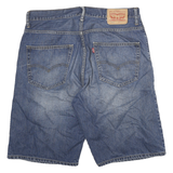 LEVI'S Mens Denim Blue Shorts XL W34 Casual Cotton Classic Fit