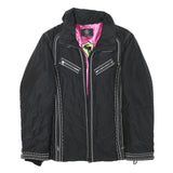 BOGNER Womens Black Zip Jacket S Polyester Blend Quilted Casual Outdoor