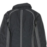 BOGNER Womens Black Zip Jacket S Polyester Blend Quilted Casual Outdoor