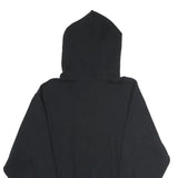 RUSSELL ATHLETIC Mens Black Thurston Golf Pullover Hoodie S Cotton Blend