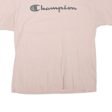 CHAMPION Womens Pink Graphic T-Shirt L Short Sleeve Crew Neck Casual