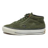 CONVERSE One Star Womens Green Lace-Up Trainers Synthetic UK 5.5 Casual Retro