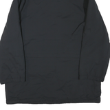 NAUTICA Mens Black Outdoor Jacket L Polyester Blend Plain Zip Pockets