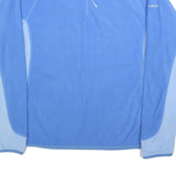 BERGHAUS Womens Blue & Light Blue Plain Pullover Jumper Crew Neck Polyester UK