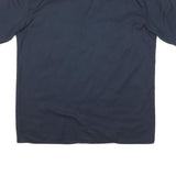 DICKIES Mens Navy Blue L Vehicle Management Cotton Blend Work Shirt