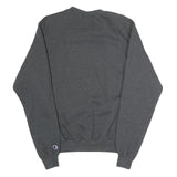 CHAMPION Mens Grey Sac State Dad Crew Neck S Sweatshirt Cotton Blend
