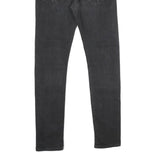 LEVI'S 519 Mens Jeans Black Regular Skinny Denim Medium W32 L32 Zip Cotton Blend