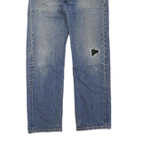 LEVI'S 501 Mens Jeans Blue Regular Straight Denim Medium W32 L30 Classic Fit