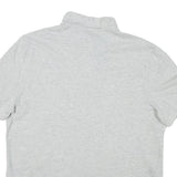 NAUTICA Mens Grey Polo Shirt XL Cotton Blend Short Sleeve Plain Casual