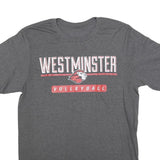 Mens Grey Westminster Volleyball Short Sleeve Crew Neck Casual T-Shirt M