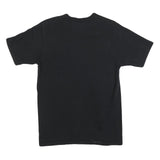 CHAMPION Mens Black Crew Neck Graphic T-Shirt L Cotton Blend Short Sleeve
