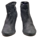 ECCO Ankle Boots Black Leather Womens UK 7