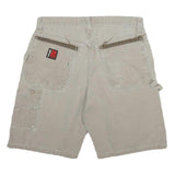 WRANGLER Mens Shorts Beige Casual L W32 Cotton Blend Utility Workwear Relaxed