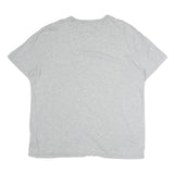 TOMMY HILFIGER Mens Grey Crew Neck Short Sleeve T-Shirt L Graphic Logo