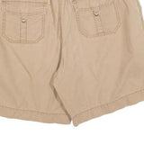 CARHARTT Womens Shorts Beige Casual Relaxed Fit L W36 Cotton Blend