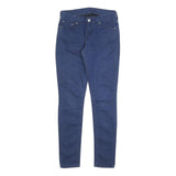 LEVI'S Womens Jeans Blue Slim Skinny Denim Medium W26 L32 Stretch Cotton