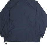 HOLLAND AMERICA LINE Mens Navy Blue Hooded Jacket XL Nylon Zip Windbreaker