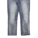 DAY TRIP Womens Regular Blue Denim Stone Wash Jeans W30 L25 Stylish Faded Design