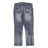 DAY TRIP Womens Regular Blue Denim Stone Wash Jeans W30 L25 Stylish Faded Design