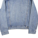 LEVI'S Womens Blue Denim Jacket S Cotton Blend Classic Button Closure