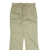 BARBADOS JEANS FASHION Mens Cotton Blend Beige Regular Fit Straight Leg Trousers