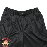 CHAMPION Mens Black Casual Shorts Fully Loaded Festival L W32 Sports