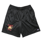 CHAMPION Mens Black Casual Shorts Fully Loaded Festival L W32 Sports