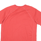 CARHARTT Mens Red T-Shirt Pocket L Short Sleeve Crew Neck Cotton Blend