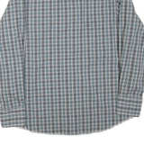 WRANGLER Mens Blue & Green Check Shirt L Western Style Casual Button Up