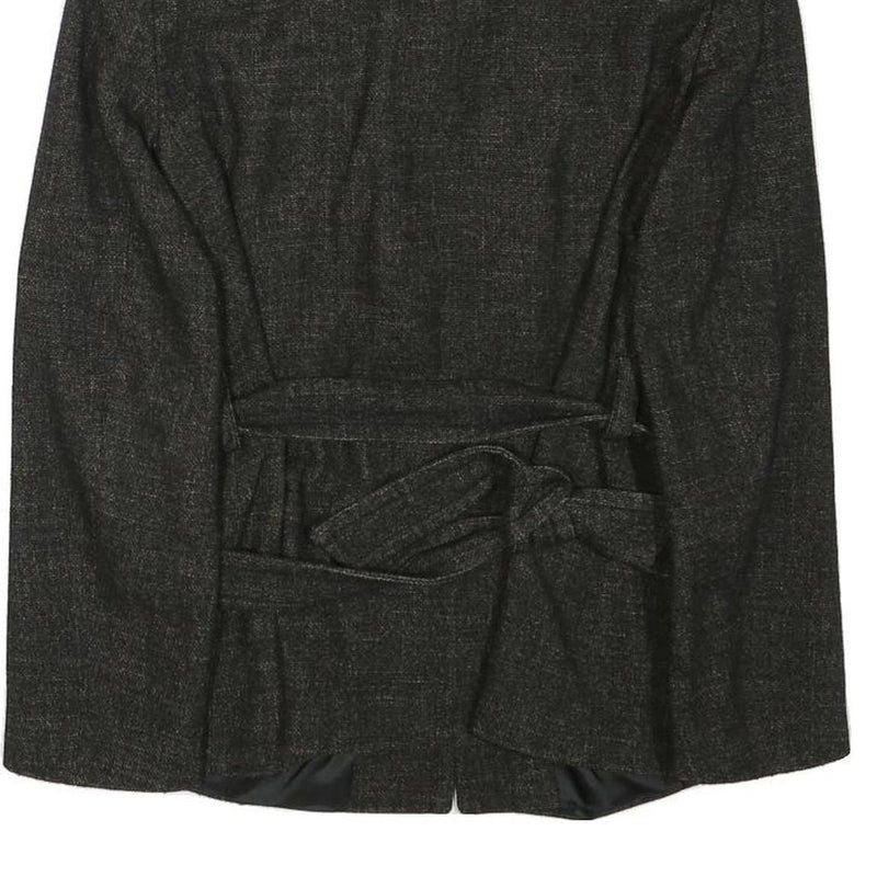 SAINT HILARE Womens Grey Classic Jacket XS Polyester Blend Button Plain Stylish