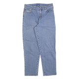 LAUREN RALPH LAUREN Womens Jeans Blue Regular Straight Denim Medium W30 L26