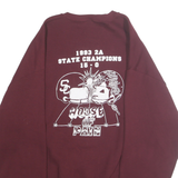 JERZEES Mens Maroon St. Clair Co State Champions Crew Neck XL Sweatshirt