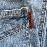 Good & Lui Cargo Jeans - 26W UK 4 Blue Cotton