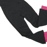 O'NEILL Womens Black & Pink Dungarees Relaxed Polyester Blend XS W32 L33 Ski